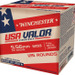 Winchester USA Valor Brass 5.56 NATO 55-Grain 125-Rounds FMJ