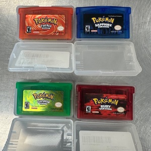 Pokemon: Sapphire, Fire Red, Ruby and Leafgreen - REPLICAS!!!