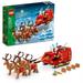 LEGO Santa's Sleigh Christmas Toy Set with Reindeer & Santa Figurine