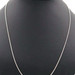 Sterling Silver (925) High Shine 1.6mm Wide Wheat Chain 24" Necklace by QGI - 5g