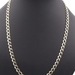 Diamond Cut 10KT Yellow Gold 6.7mm Estate Curb Link Necklace 24" - 19.71 Grams