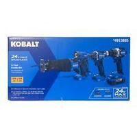 Kobalt 24-volt 4-Tool Brushless Power Tool Combo Kit