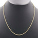 Classic 14KT Yellow Gold 2.2mm Wide High Shine Rope Chain Necklace 20.5" - 2.03g