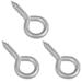 National Hardware N119-198 Large Eye Screw Eyes 2-3/16 Inch #4 Zinc Plated 10PK