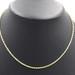 Classic 10KT Yellow Gold 2.3mm Wide High Shine Rope Chain Necklace 18" - 6.1g MA