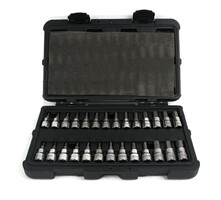 Westward 27pc 54TL64 Bit Socket Set 3/8 In Drive 2mm-12mm 