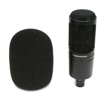 Audio-Technica AT2020 XLR Wired Cardioid Condenser Microphone with Filter