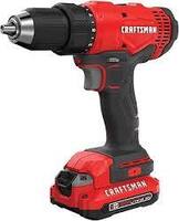 CRAFTSMAN 20V DRILL / cmcd700 / BATTERY AND CHARGER