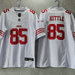 Men's San Francisco 49ers 85 George Kittle White 2023 F.U.S.E. Vapor Untouchable