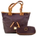 Dooney & Bourke Pebble Grain Convertible Shopper Hand Bag