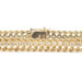 Women's 14KT Yellow Gold Estate 1.65 ctw Round Diamond Rope Tennis Bracelet 17g