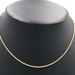 14KT Yellow Gold 1.9mm Wide High Shine Women's Rope Chain Necklace 16" - 5.0g