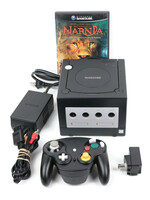 Nintendo Gamecube Bundle - Black with Matching Wavebird controller and Game