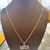  Silver Maga Pendant on rope chain