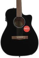 Fender CC-60SCE Concert Acoustic-Electric Guitar Black