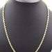 Classic 10KT Yellow Gold 4.4mm Wide Classic Heavy Rope Chain Necklace 24" - 7.5g