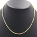 10KT Yellow Gold 3mm Wide Classic Rope Chain Necklace 18" - 14.71 Grams