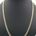 Heavy 10KT Yellow Gold 6mm Wide Estate Curb Link Necklace 24 1/4"-  59.10g RCI