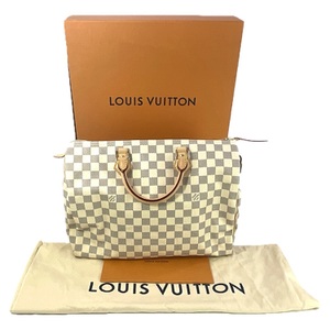 Louis Vuitton Damier Azur Speedy 35 Hand Bag