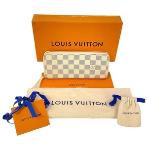 Louis Vuitton Clémence Damier Azur Canvas Wallet