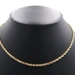 High Shine 10KT Yellow Gold 3mm Wide Heavy Rope Chain Necklace 18" - 18.82g