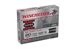 Winchester Super X 20GA Sabot Slugs 2 3/4"