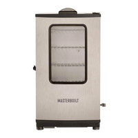 Masterbuilt 20070311 Digital Electric Smoker, Stainless Steel, 40", 1200W