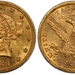 1889 Ten Dollar Gold Coin