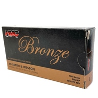 PMC Ammunition Bronze 40E 180gr 40 S&W Ammunition