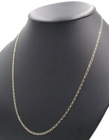 Women's 23" Long Classic 14KT Yellow Gold 2.2mm Wide Paperclip Necklace - 4.07g