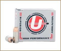 Underwood 10mm Auto Ammo 180 Grain Hornady XTP Jacketed Hollow Point Box of 20