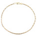 Unique Italy 14KT Yellow Gold 1.8mm Thin Estate Rope Chain Bracelet 8.5" - 5.5g