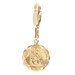 Adoration of The Magi Jesus Charm Pendant 18KT Yellow Gold on 14KT Lobster Clasp