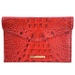 Brahmin Scarlet Melbourne Envelope Clutch