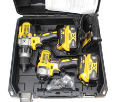 Dewalt Hammer Drill and Hex Impact Combo Kit Like New!!