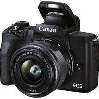 Canon EOS M50 Mark II 24.1 Megapixel Mirrorless Camera with Lens, 0.59", 1.77", 