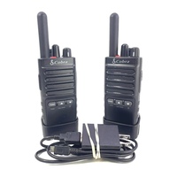 Cobra PX650 Professional/Business Walkie Talkies Two-Way Radio Set With Charger