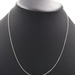 Classic Sterling Silver 925 Italy 1mm Round Link Chain 20" High Shine Necklace 