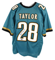 FRED TAYLOR 28 Autographed Jacksonville Jaguars Jersey