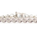 0.85 ctw Round Diamond Classic Women's 10KT White Gold Tennis Bracelet - 7.5" 