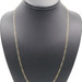 Classic 10KT Yellow Gold 2.8mm Thin Italian Figaro Chain Necklace 23" - 4.25g