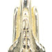 High Shine Estate 14KT Yellow Gold Space Shuttle Rocket Charm Pendant 1" - 3g