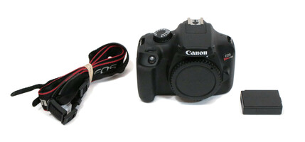 Canon EOS Rebel T100 18.0MP Digital DSLR Camera With Battery - Body Only