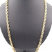 Heavy 10KT Yellow Gold 7.3mm Wide Classic Rope Chain Necklace 30" by AMB - 61g