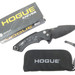 Hogue X5 4" Manual G-Mascus Black CPM-154 Spear Point Blade Black Aluminum 34559