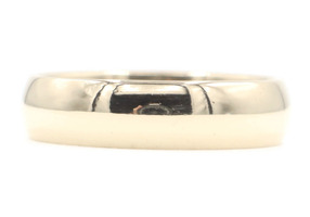 High Shine 10KT Yellow Gold 5.9mm Wide Classic Wedding Band Ring Size 12 - 6.18g