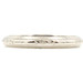 14KT White Gold Estate Art Deco Style Etched 2.8mm Women's Wedding Band Ring 