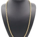 Midas 14KT Yellow Gold 5mm Wide Classic Rope Chain Necklace 25" Peru - 11.63g