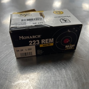 Monarch 223 Rem 50 Round Box