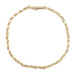 Classic High Shine 14KT Yellow Gold 3mm Rope Chain Bracelet 7 1/4" - 5.62 Grams